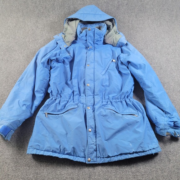 Vintage North Face Jacket Mens XL Gore-Tex Hooded Parka Made USA 80s **READ**
